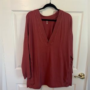 FREE PEOPLE MOVEMENT LONG SLEEVE SHIRT